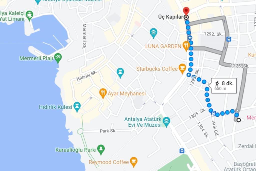 Aether Flats No7,Old Town, Beach, Central, Netflix 안탈리아 외부 사진